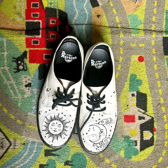 Dr. Martens | Shoes | Dr Martens White And Black Sneakers  display picture 2